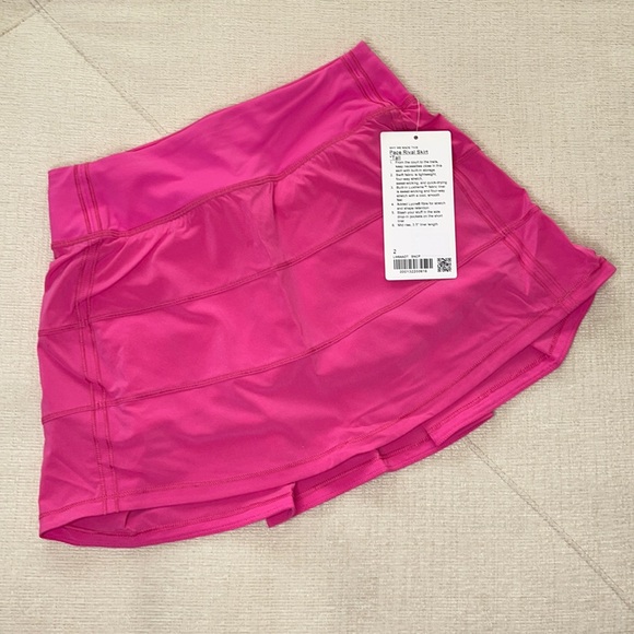 Lululemon Pace Rival Skirt *Tall 💖 Sonic Pink - Picture 4 of 12